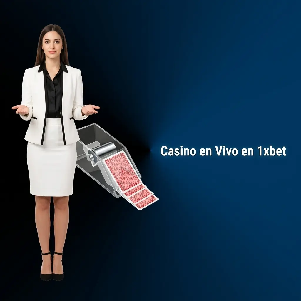 Casino en vivo 1xbet con crupiers reales: ruleta, blackjack, baccarat, póker y game shows en tiempo real