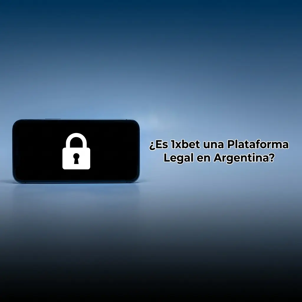 Logo y licencia de 1xbet Argentina con certificación Gaming Curacao, protección al usuario y herramientas de juego responsable