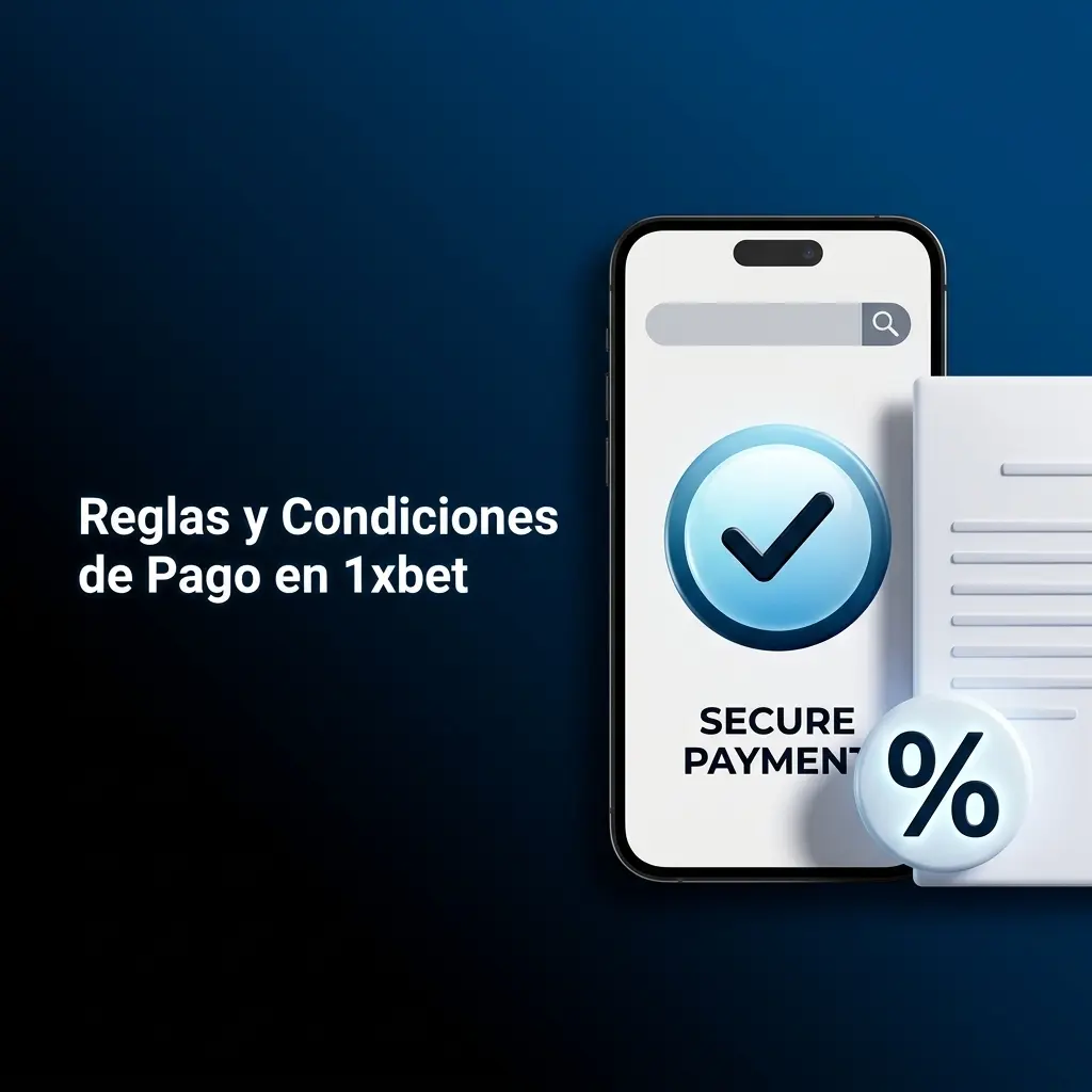 Reglas y condiciones de pago en 1xbet: verificación, métodos, límites y requisitos de apuesta explicados.